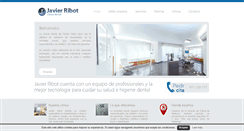 Desktop Screenshot of clinicadentaljribot.com